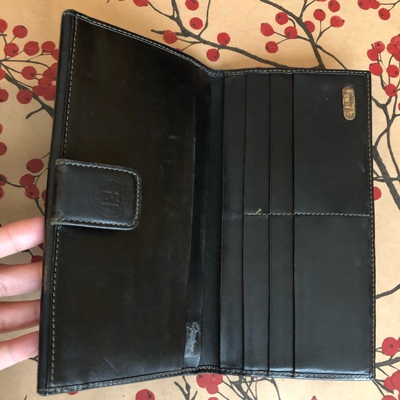 Authentic Fendi Pequin stripe long wallet - Picture 13 of 14